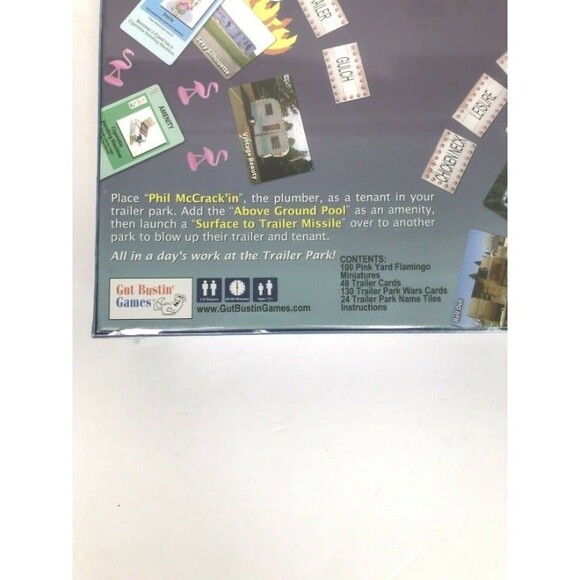 Trailer Park Wars! Fast-Paced Hilarious Board Game NEW SEALED - Picture 4 of 5